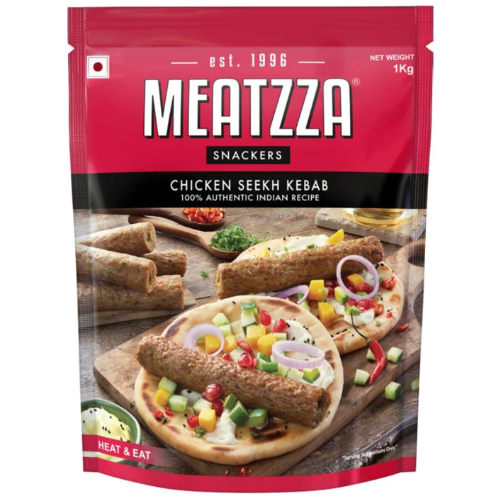Meatzza Chicken Seekh Kebab 