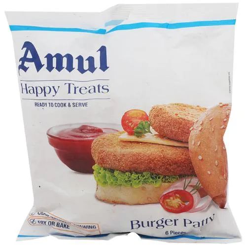 Amul Veg Burger Patty 