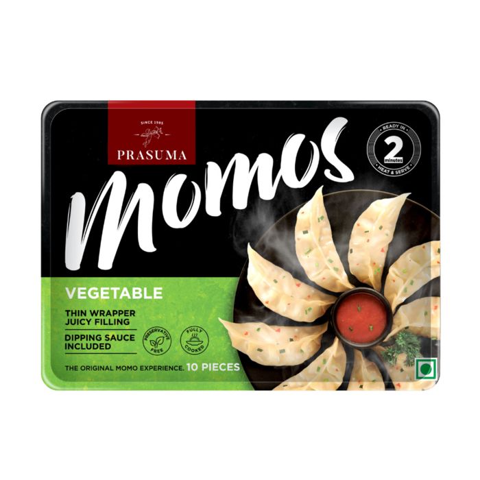 Vegetable Momos 10pcs 