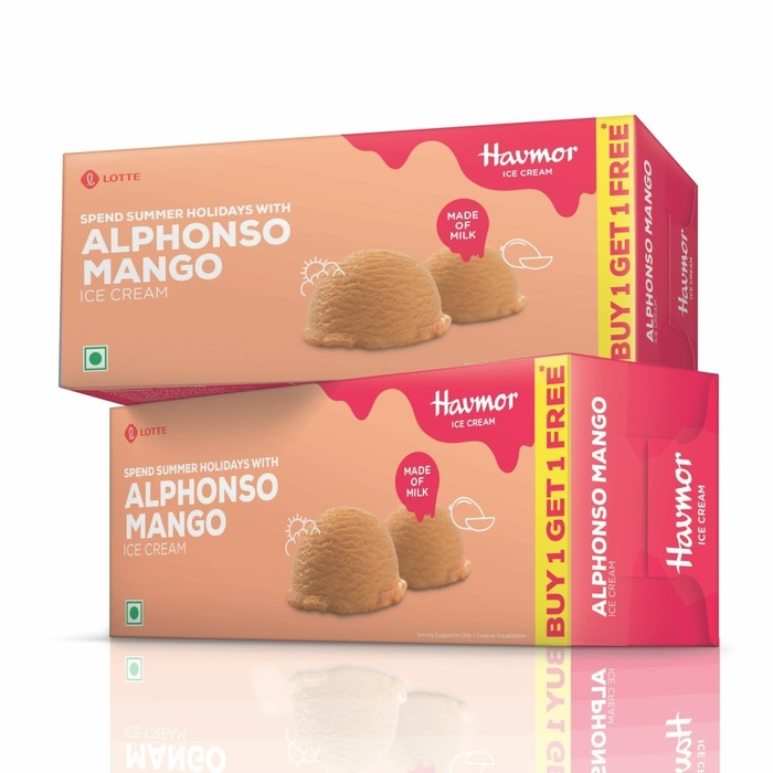 Alphonso Mango Ice Cream 