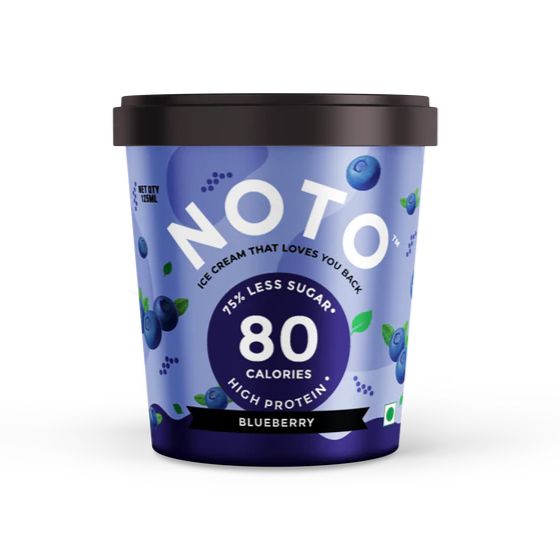 NOTO Healthy Ice Creams BLUEBERRY 