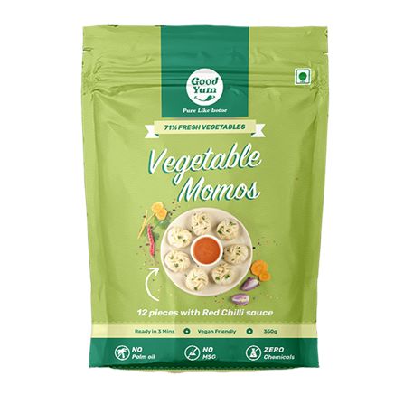 Vegetable Momos 350gms 